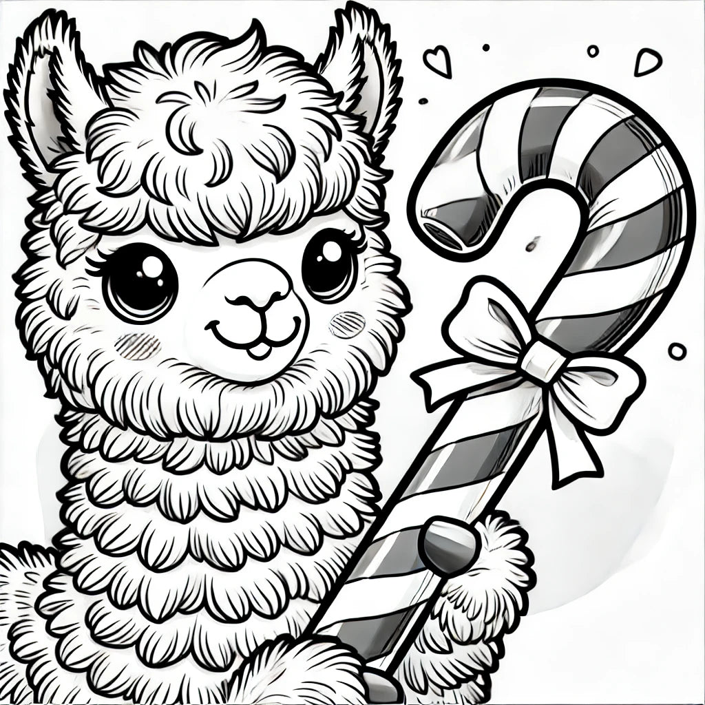 Alpaca My Crayons: An Alpaca Coloring Christmas