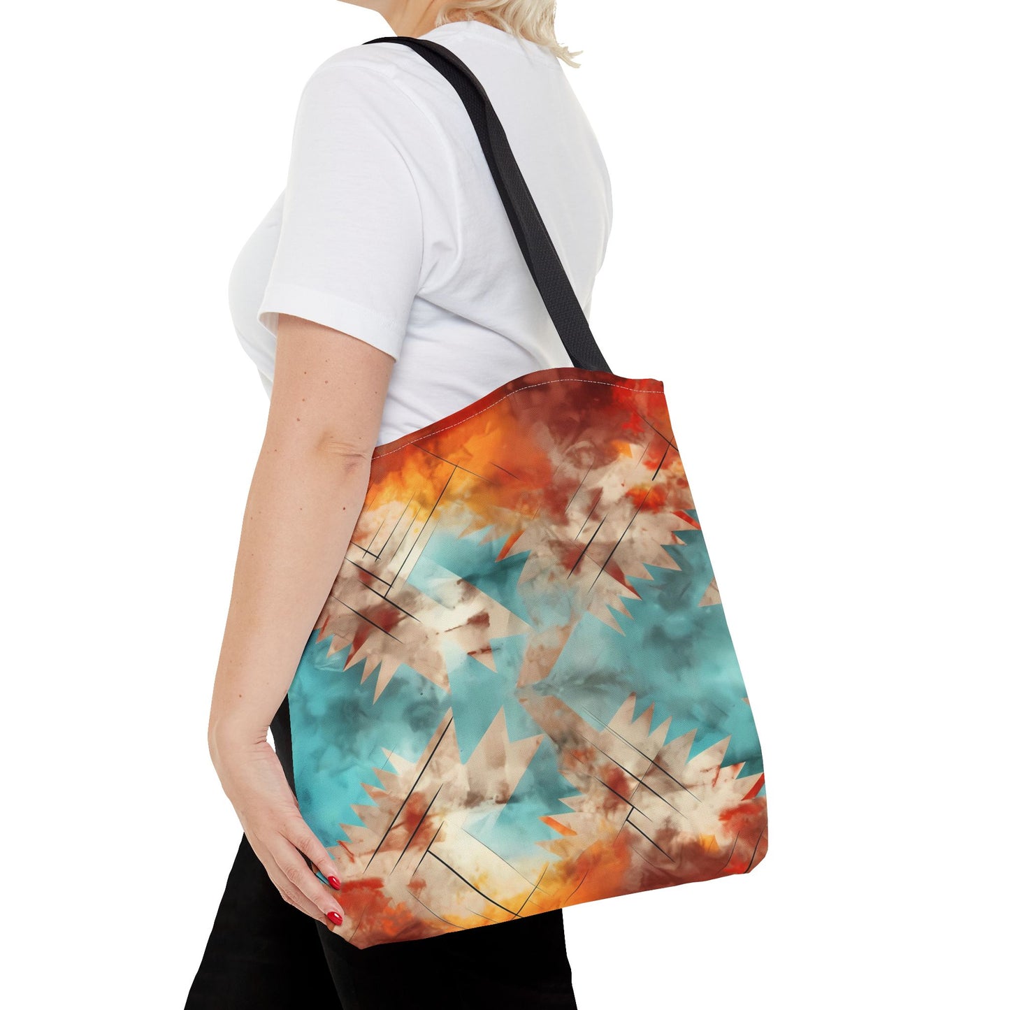 Aztec Watercolor Tote Bag (AOP)