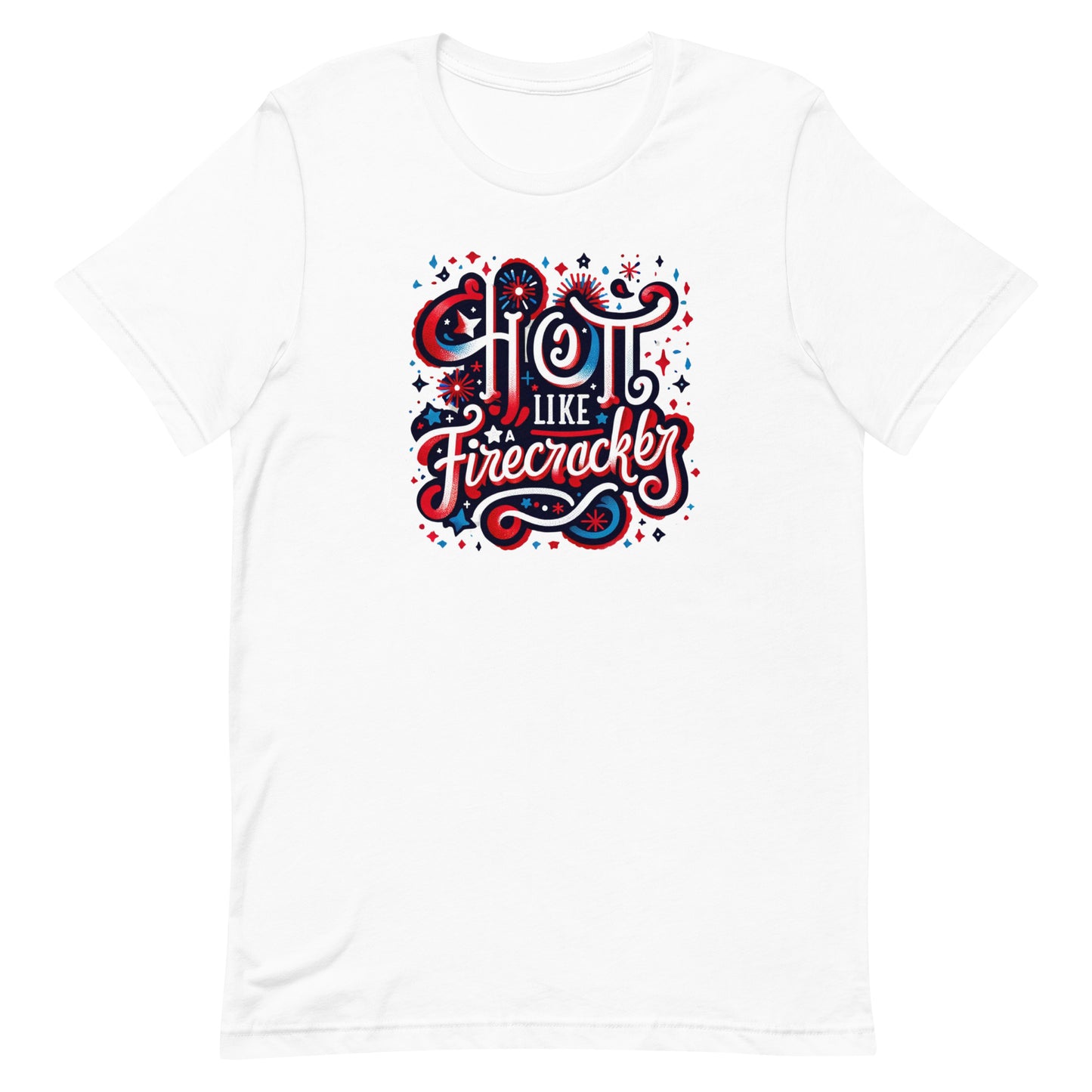 Ignite your wardrobe with our 'Hot Like Firecracker' T-shirt, exclusively at Texas Diamond D Farms. Perfect for celebrating the 4th of July or any festive occasion, this vibrant tee captures the spirit of independence and fun.