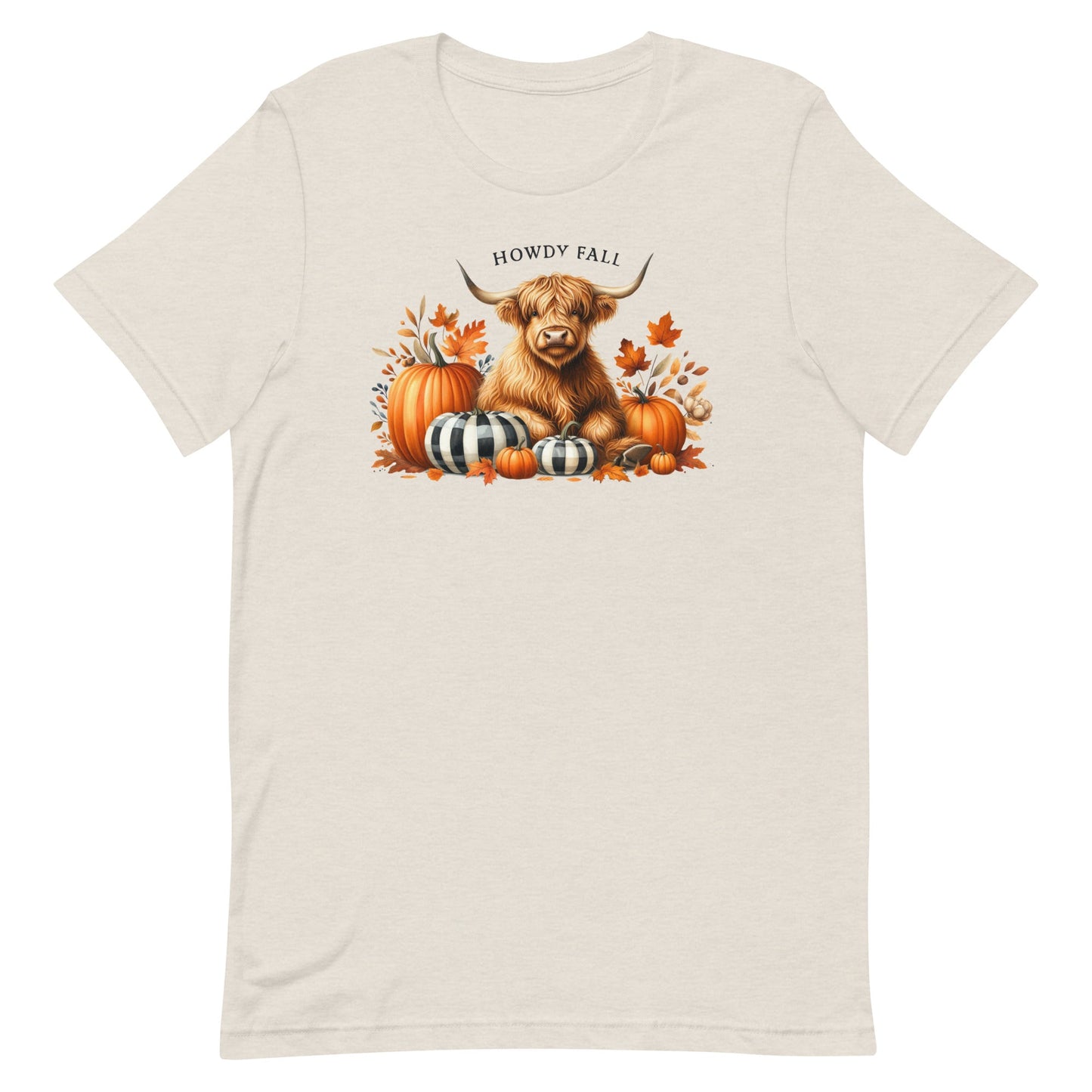 Welcome the autumn season in style with our Howdy Fall t-shirt!
