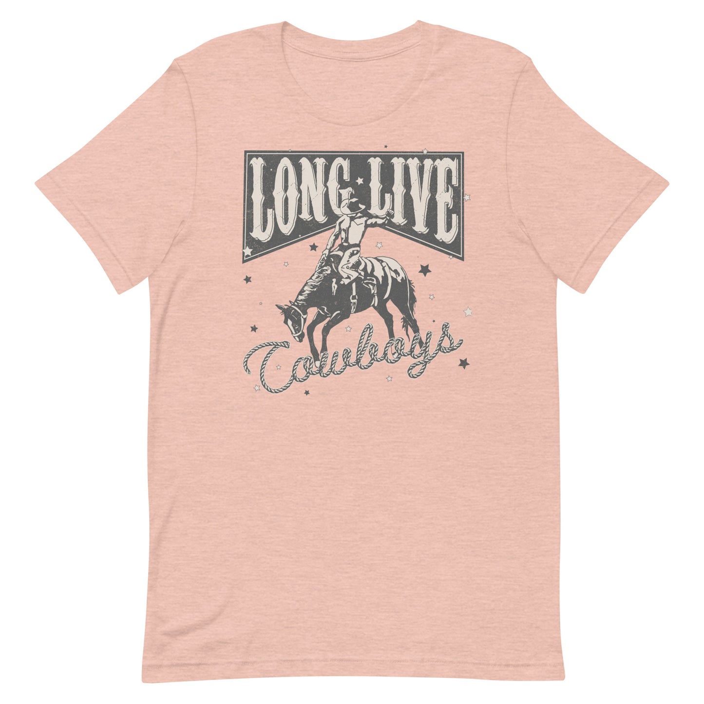 Embrace the timeless spirit of the Wild West with our 'Long Live Cowboys' t-shirt.