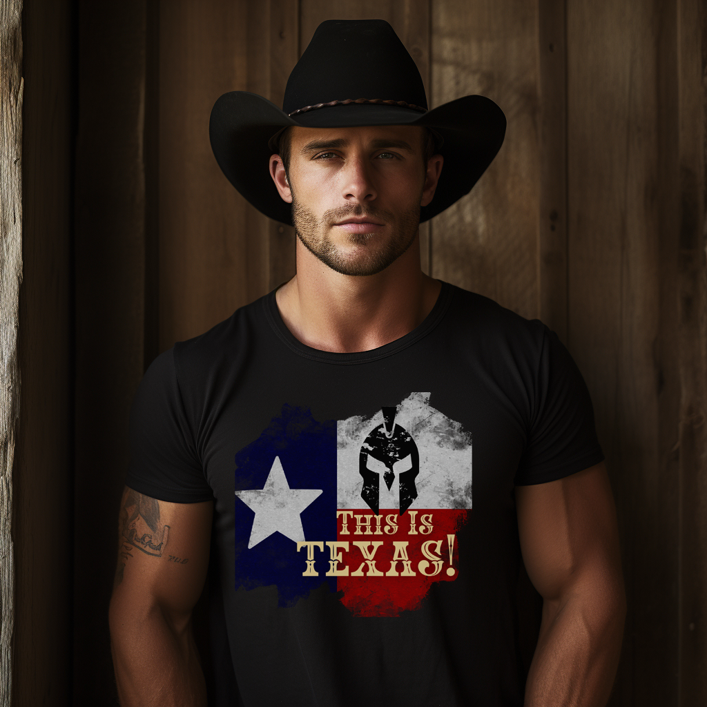 Whether you're a Texan proud of your roots or someone who admires the strength and courage of Texas!, this shirt is a versatile addition to your wardrobe. Wear it with pride.