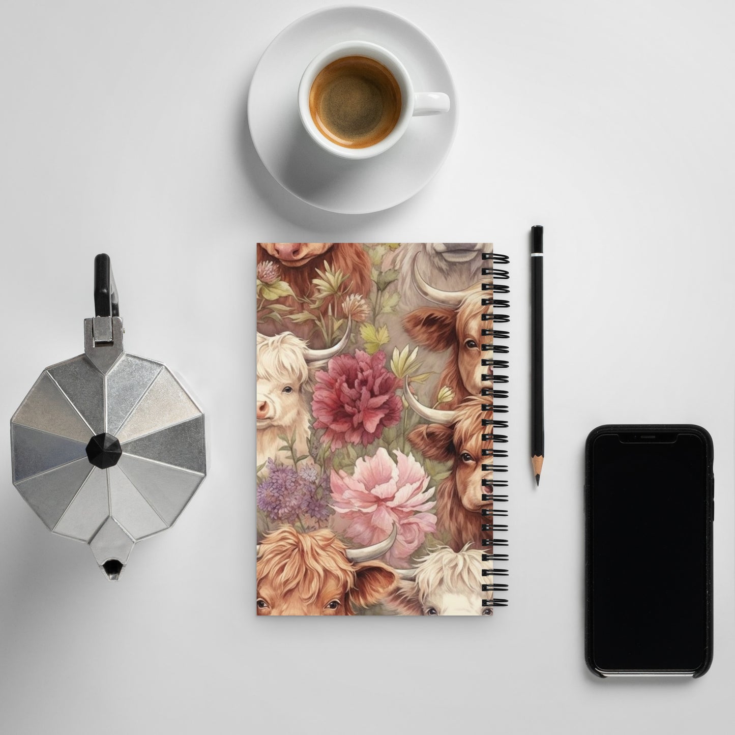 Highland Beauty notebook