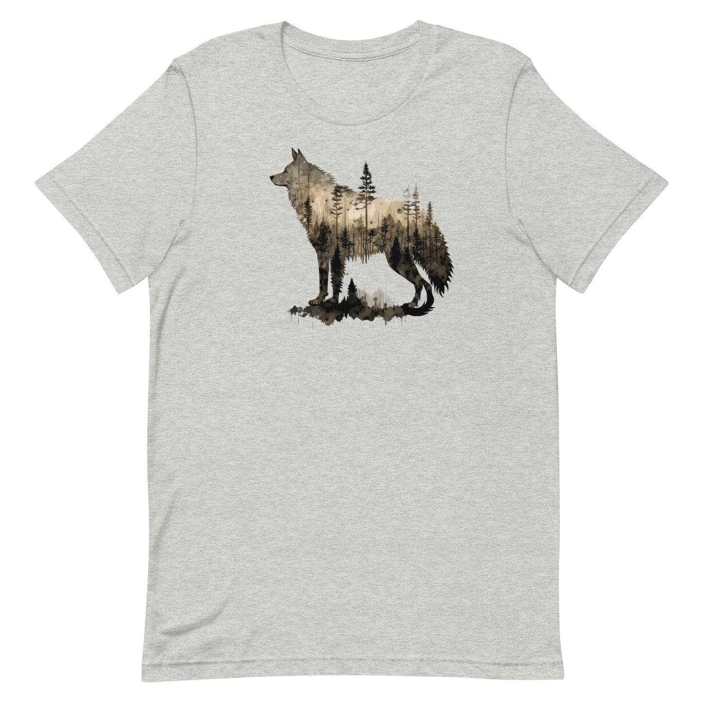 Mystic Wolf Forest Tee