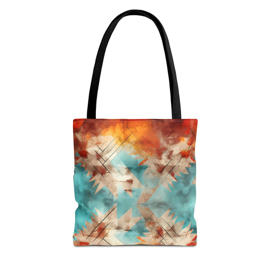 Aztec Watercolor Tote Bag (AOP)