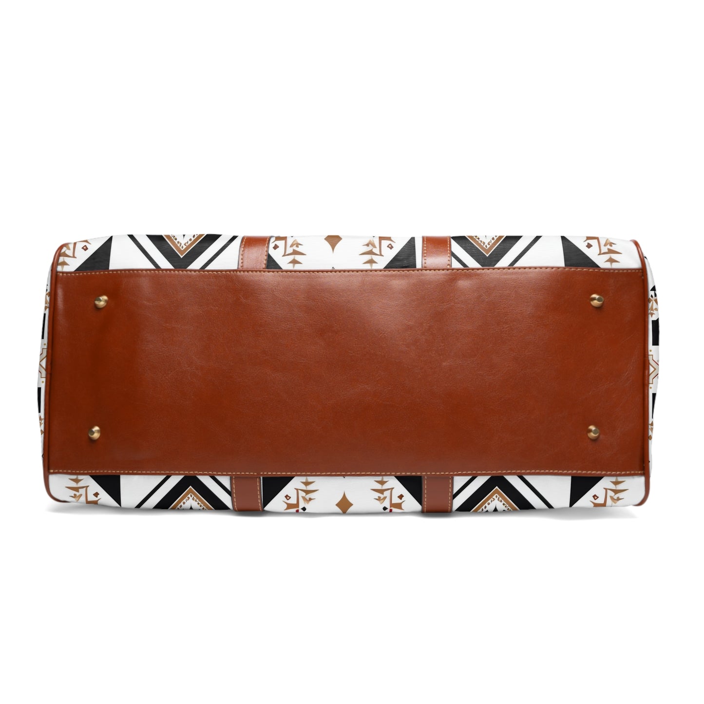 Set off on your next adventure with the Geometric Aztec Travel Bag, exclusively from Texas Diamond D Farms. 