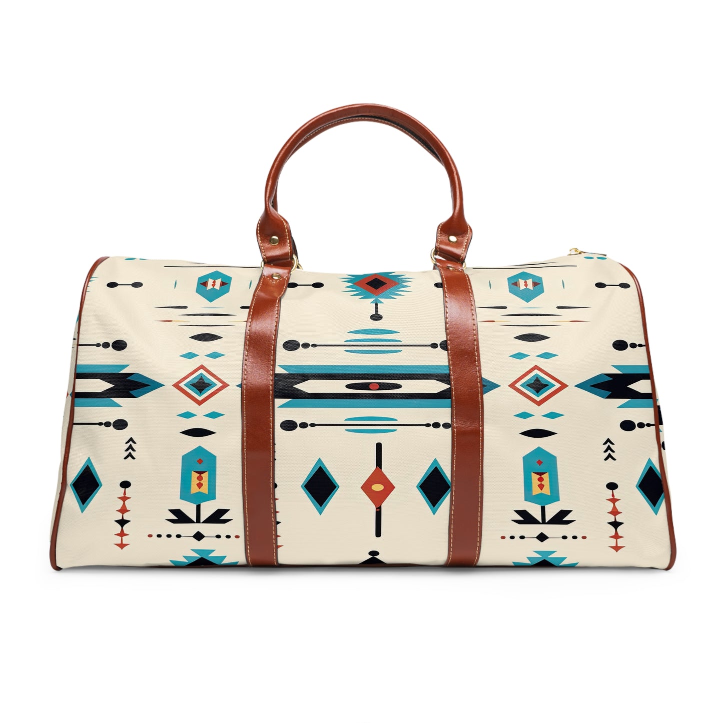 Elevate your travel experience and embrace the spirit of exploration with our Native Design Travel Bag. 
