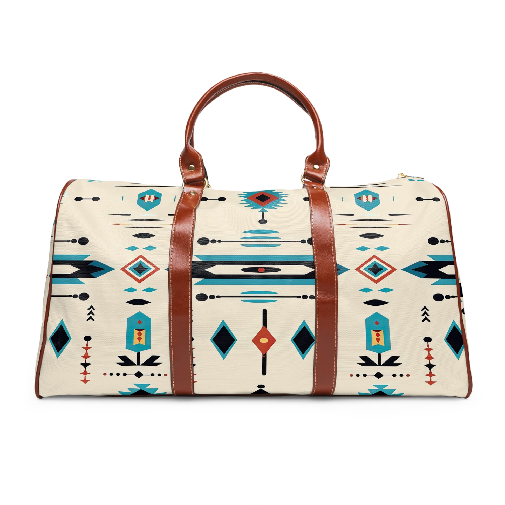 Elevate your travel experience and embrace the spirit of exploration with our Native Design Travel Bag. 