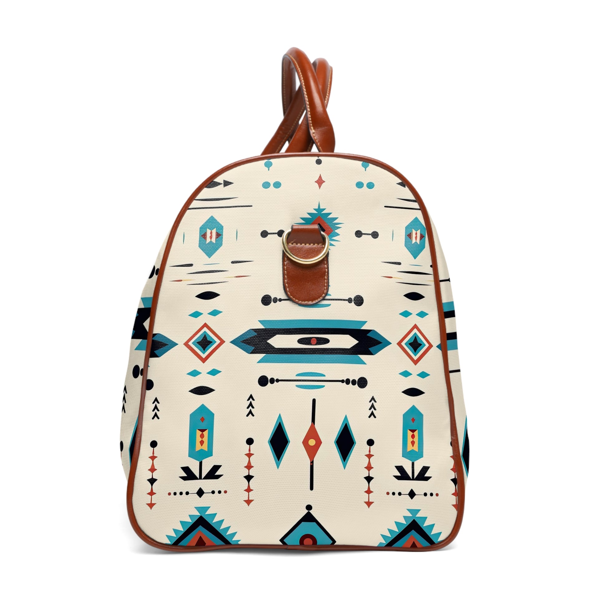 Elevate your travel experience and embrace the spirit of exploration with our Native Design Travel Bag. 