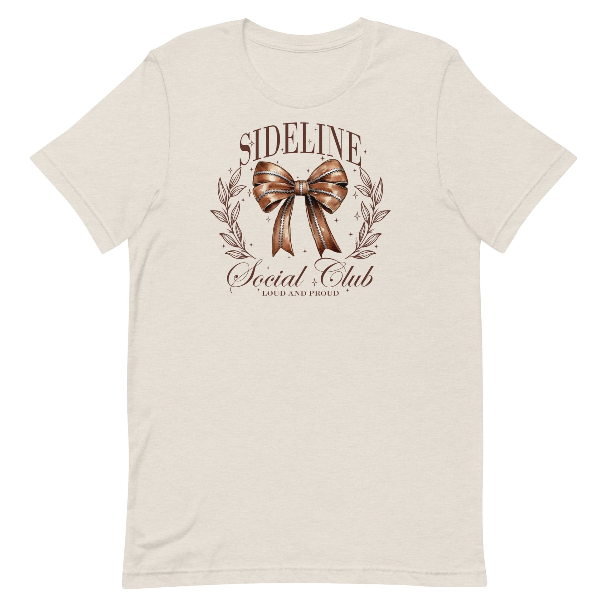 Step up your game day style with our Sideline Social Club t-shirt! 