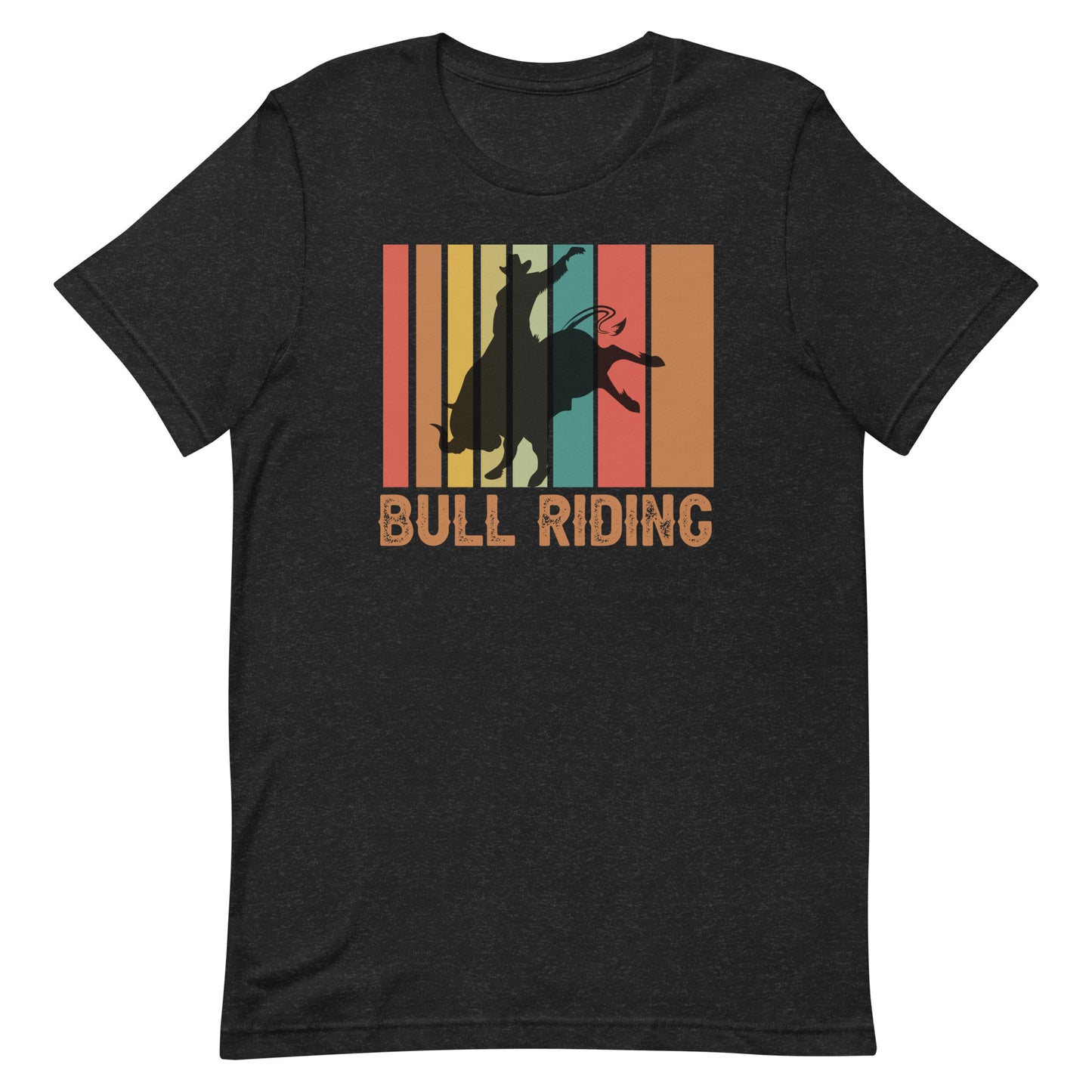 Step back in time with our Vintage Bull Rider t-shirt, a timeless tribute to the daring heroes of rodeo history. Crafted with care and featuring a nostalgic design.